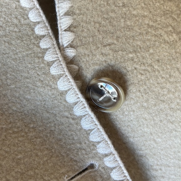 ❌SOLD❌ TOTEME
Draped fringed wool-blend jacket 32 - Picture 12 of 14